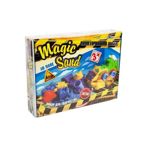 

Кинетических песок Magic Sand с экскаватором 51201