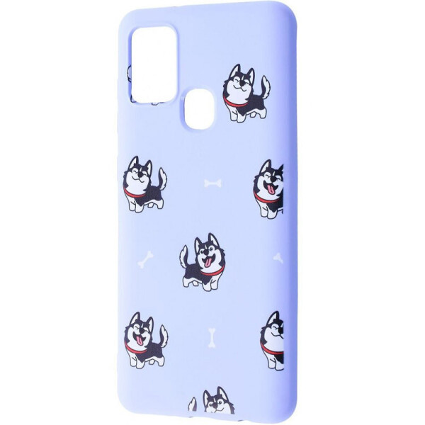 

TPU чохол WAVE Fancy для Samsung Galaxy M30s/M21 Haski/Light purple (148640)