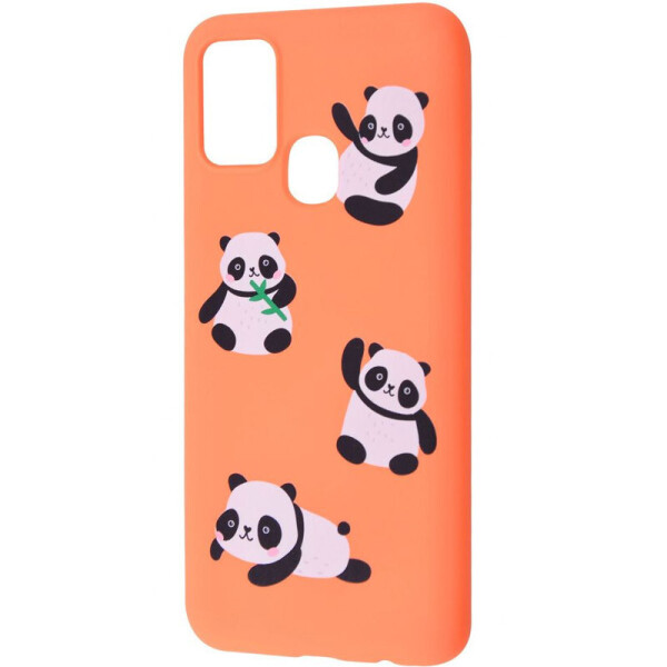 

TPU чохол WAVE Fancy для Samsung Galaxy M21 Panda/Peach (148642)