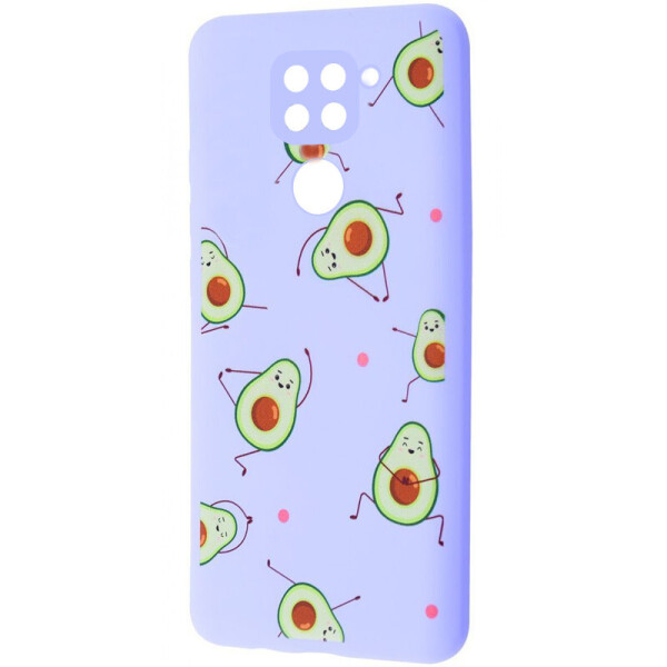 

TPU чохол WAVE Fancy для Xiaomi Redmi Note 9/Redmi 10X Avocado/Light purple (148017)