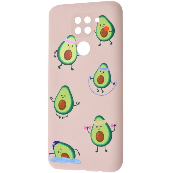 

TPU чохол WAVE Fancy для Xiaomi Redmi 10X Sports avocado/Pink sand (148030)