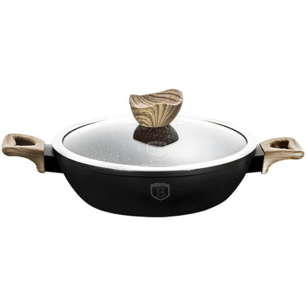 

Сотейник Ebony Maple Ø28см (3.8л) с крышкой, мраморное антипригарное покрытие Berlinger Haus BH-1738