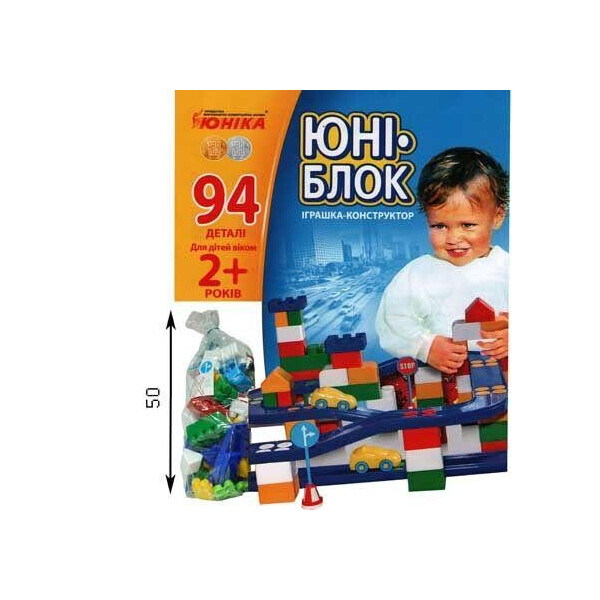 

Конструктор Юни-блок (94 детали) 0125