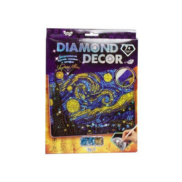 

Набор для творчества Diamond Decor: Звёздная ночь DD-01-06