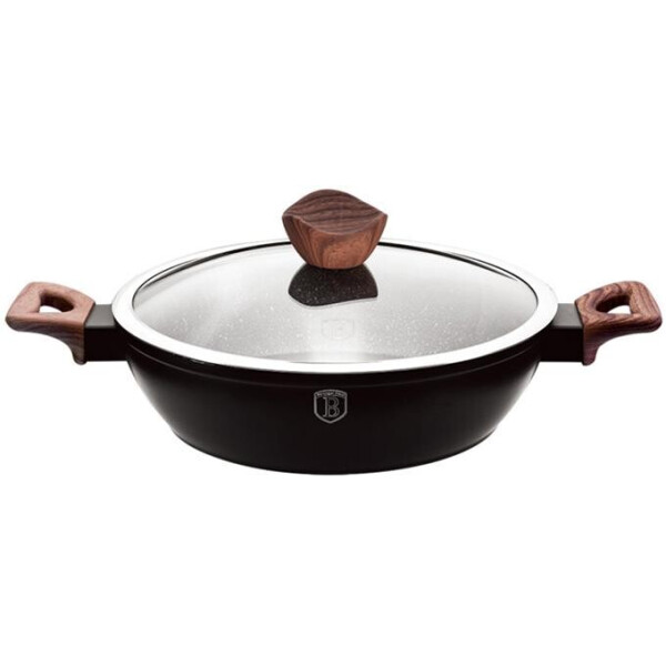 

Сотейник Ebony Rosewood Ø28см (3.8л) с крышкой, мраморное антипригарное покрытие Berlinger Haus BH-1739