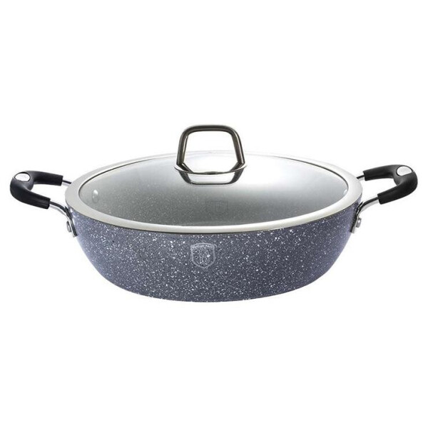 

Сотейник Grey Stone Ø28см с двумя ручками и крышкой, 3.8л Berlinger Haus BH-1158N