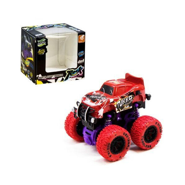 

Инерционная машинка Rock Racing team (красная) A12-21
