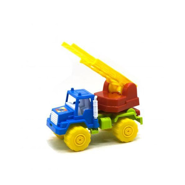 

Машинка с лестницей синий KW-05-510
