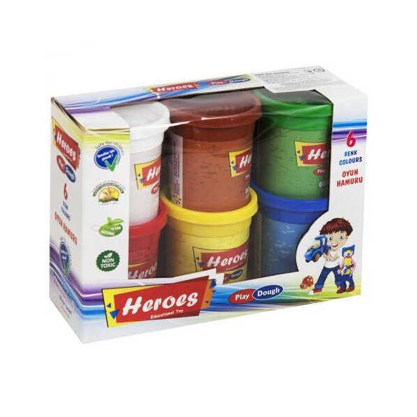 

Тесто игровое Heroes (6 цветов) E ERN-511