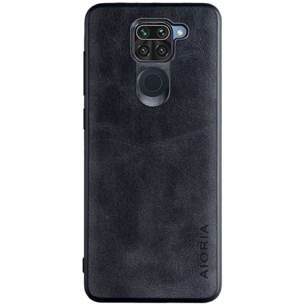 

Шкіряний чохол AIORIA Vintage для Xiaomi Redmi Note 9/Redmi 10X Чорний (147157)