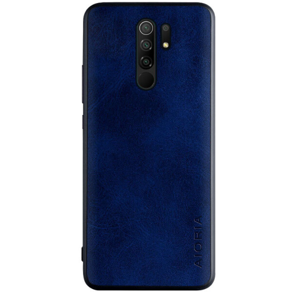 

Шкіряний чохол AIORIA Vintage для Xiaomi Redmi 9 Синій (147146)