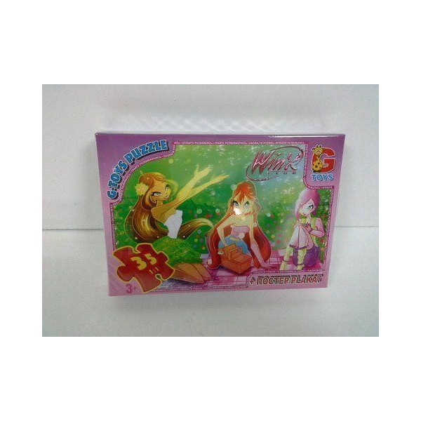 

Пазлы "Winx", 35 элементов + плакат W002001