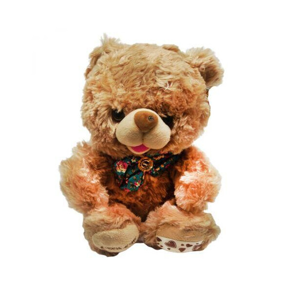 

Игрушка Мишка с бантиком (коричневый) 4000-25
