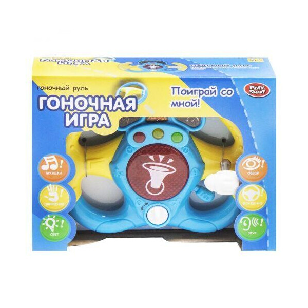 

Интерактивная игрушка Гоночный руль (синий) 7834