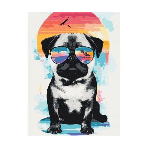 

Картина по номерам Летний вечер КНО4073