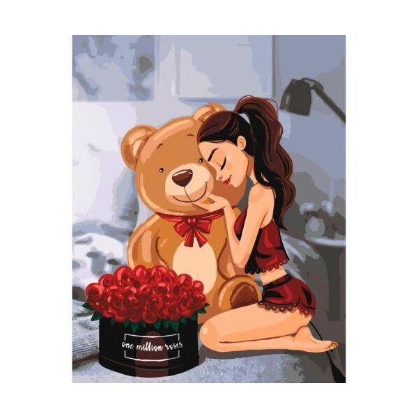 

Картина по номерам One million roses ★★★ КНО4606