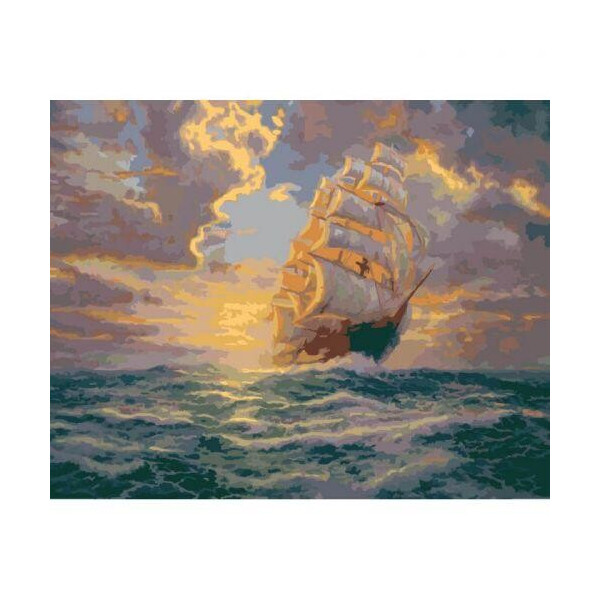 

Картина по номерам Рассвет под парусами ★★★★ КНО2715