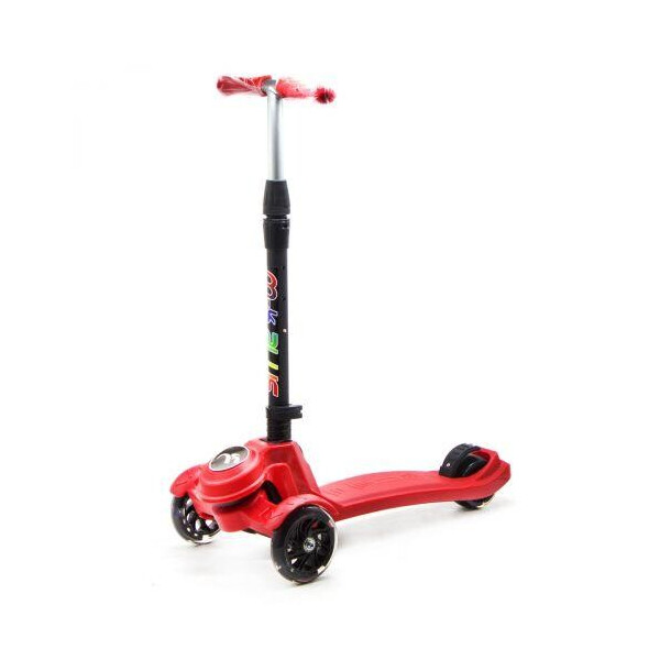 

Самокат трехколесный Scooter M-K PLUS (красный) GS-0041
