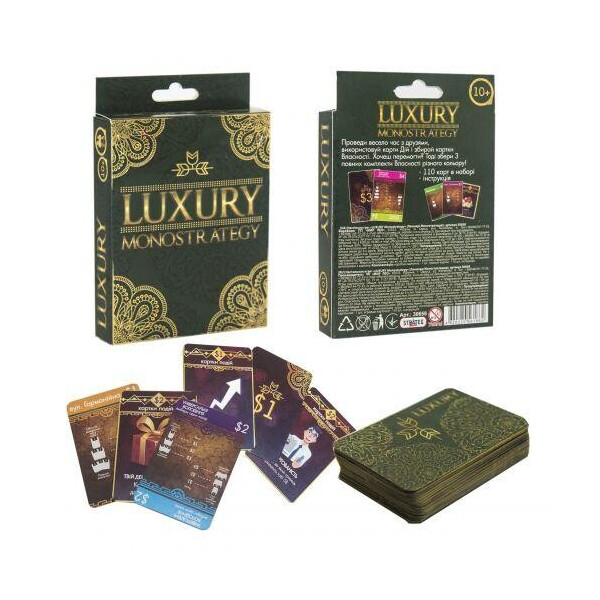 

[30658] Карткова гра 30658 (укр) Luxury Monostrategy , в кор-ці 13,5-9-2,2 см