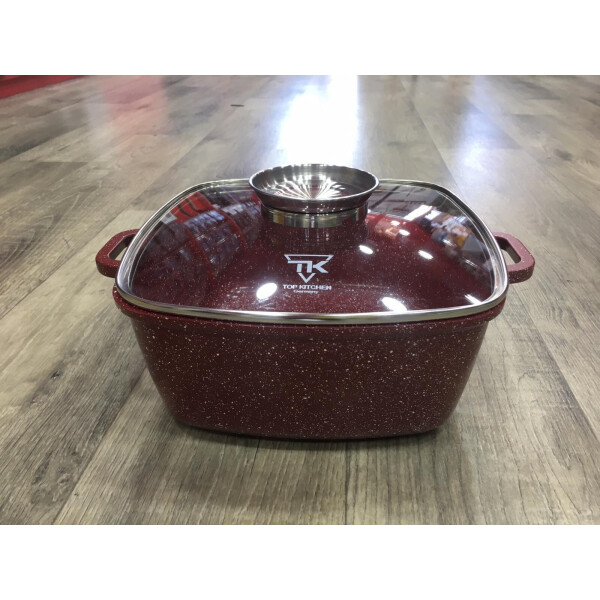 

Кастрюля Top Kitchen 28 см TK00056 Бордовая