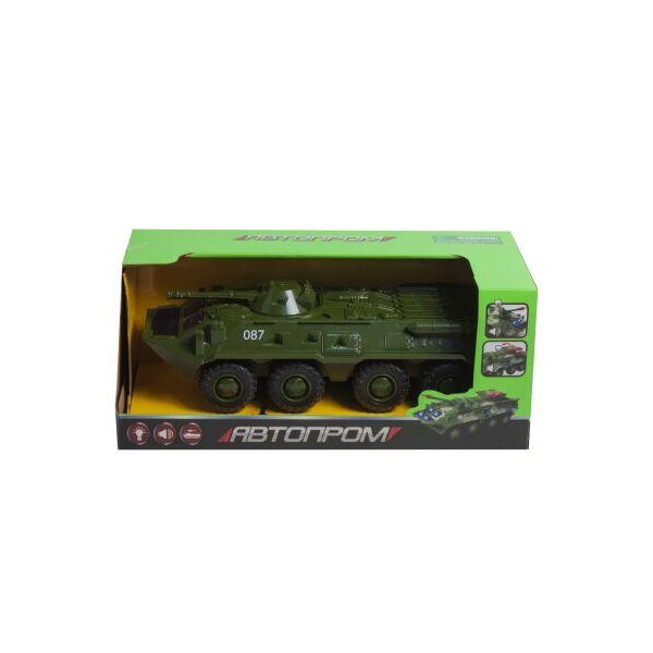 

Модель боевой машины БТР-80 из серии Автопарк 9629ABCD