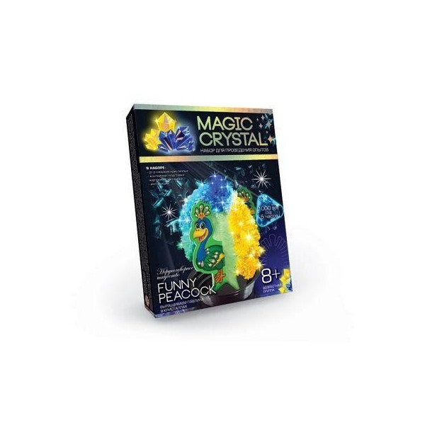 

Набор для проведения опытов MAGIC CRYSTAL Павлин ОМС-01-07