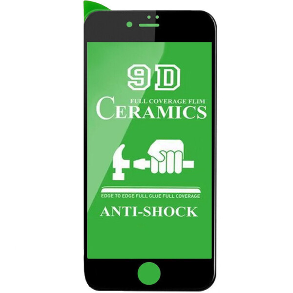 

Защитная пленка Ceramics 9D для Apple iPhone 7 (4.7'') Черный (144200)