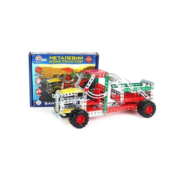 

Конструктор металлический Грузовик 4883