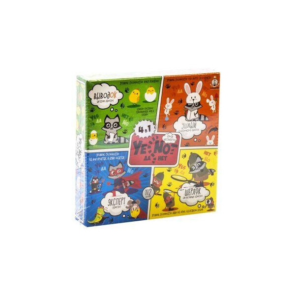 

Карточная игра YES NOT ДаНетки 4 в 1 (рус) YEN-02-01