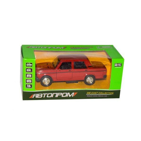 

Машинка ВАЗ из серии Автопром (красная) 7793
