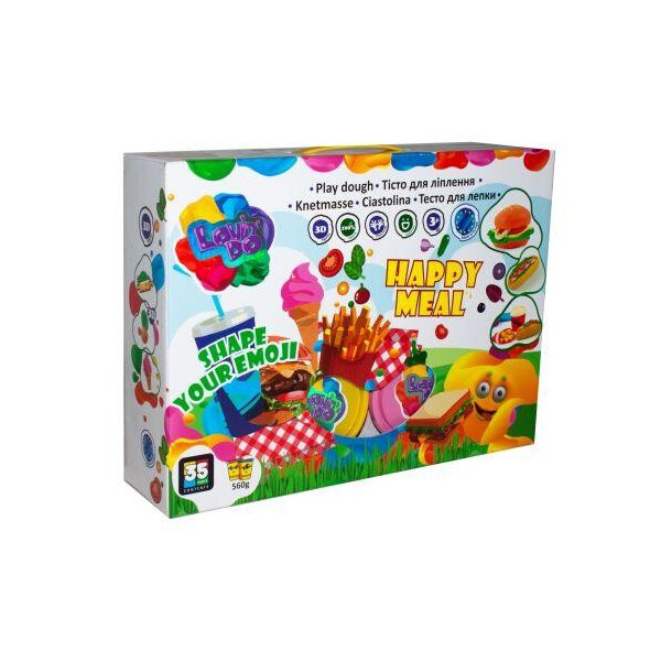 

Набор теста для лепки Lovin'do: Happy Meal (ШК другой позиции) 11006