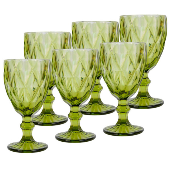 

Набор бокалов Rhombus Green 320 мл Sabefet AR31989