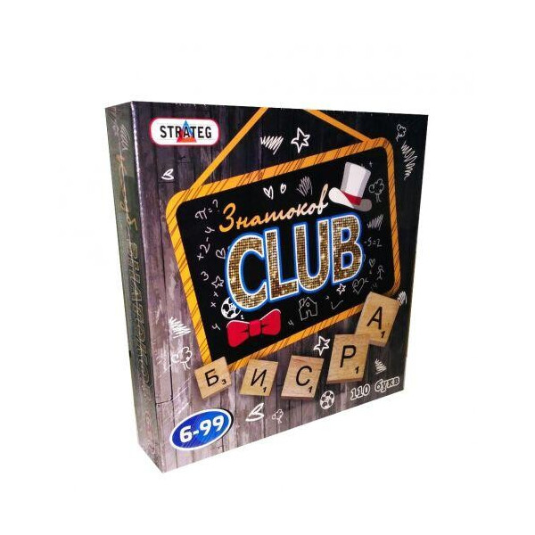

Настольная игра Знатоков CLUB (рус) 703