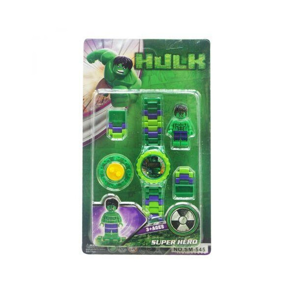 

Детский набор Hulk с часами SM545