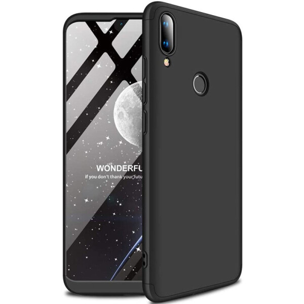 

Пластиковая накладка GKK LikGus 360 градусов (opp) для Huawei Y7 Prime (2019) Черный (146608)