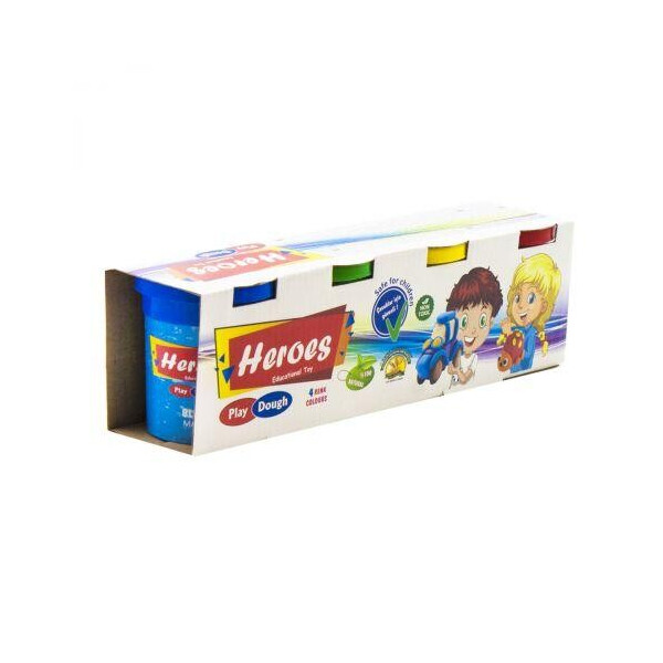 

Масса для лепки Heroes (4 х 150 г) ERN-504