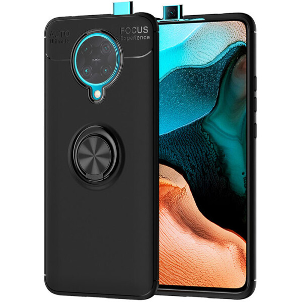 

TPU чехол Deen ColorRing под магнитный держатель (opp) для Xiaomi Redmi K30 Ultra Черный / Черный (146984)