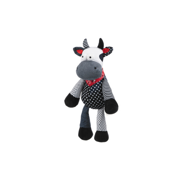 

Плюшевая мягкая игрушка Same Toy Корова/Бык 24см Черно-белый (A1057/24)