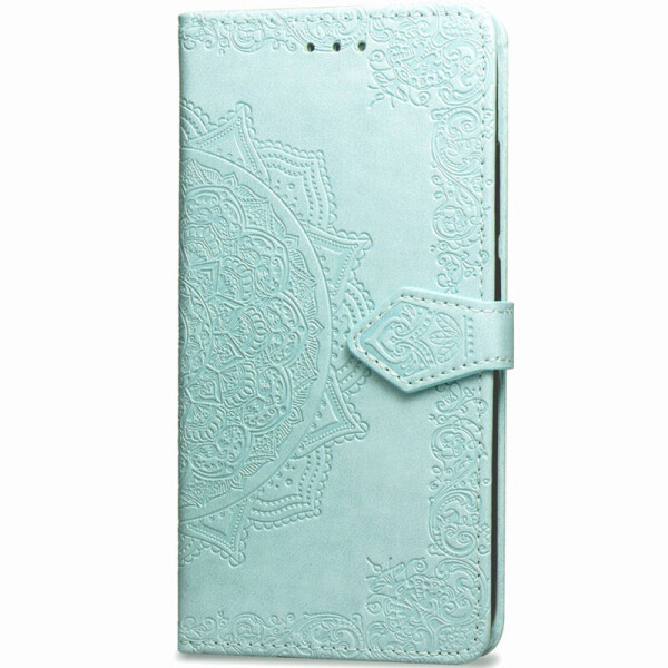 

Кожаный чехол (книжка) Art Case с визитницей для Meizu M6 Note Бирюзовый (107951)