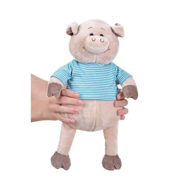 

Плюшевая мягкая игрушка поросенок Same Toy Pig 35см Голубая (THT715)