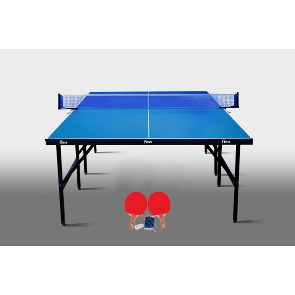 

Теннисный стол для помещений «Феникс» Basic Sport M16 синий, (026-0011)
