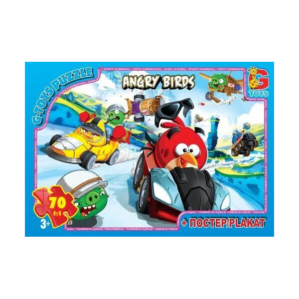 

Пазлы Angry Birds, 70 эл B001025