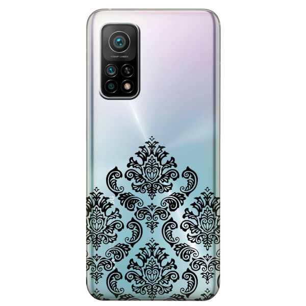 

Xiaomi Redmi K30S чехол из прозрачного силикона с рисунком - Мандала (KS7726)