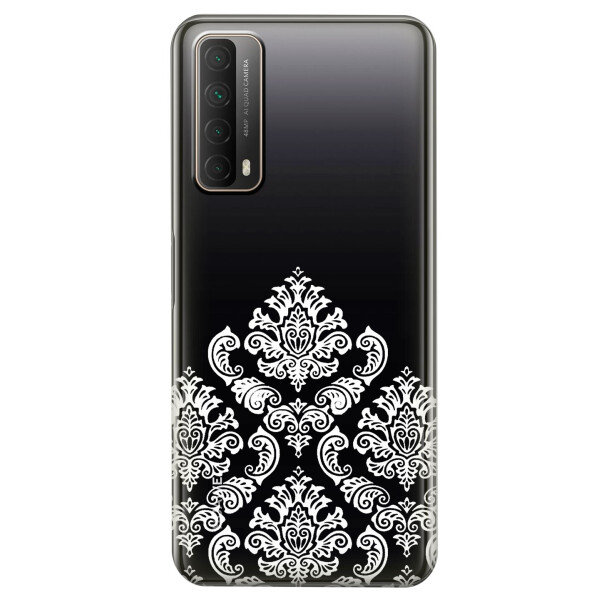 

Huawei P Smart 2021 чехол из прозрачного силикона с рисунком - Мандала (KS7426)