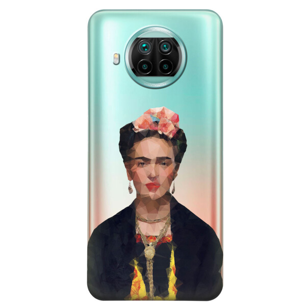 

Xiaomi Mi 10T Lite чехол из прозрачного силикона с рисунком - Фрида Кало (KS7542)