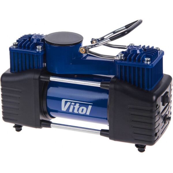 

Автокомпрессор Vitol K-72 150psi/25Amp/90л