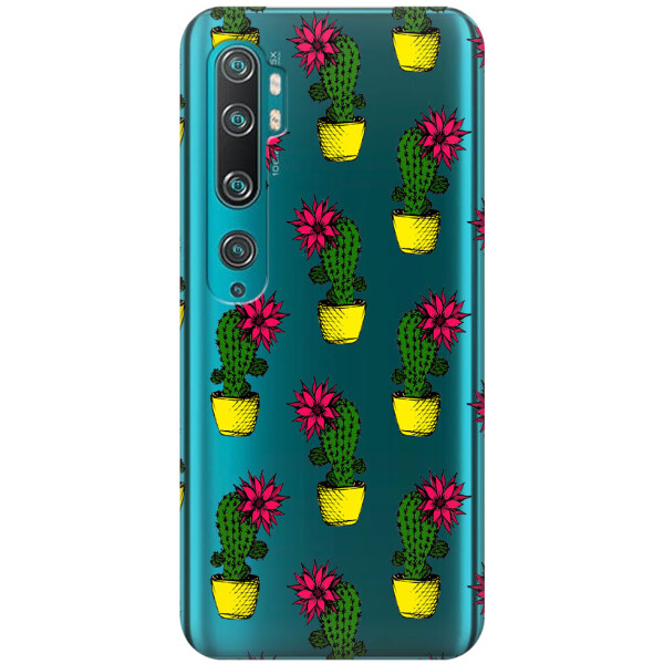 

Чехол iSwag для Xiaomi Mi CC9 Pro Кактусы (H127)