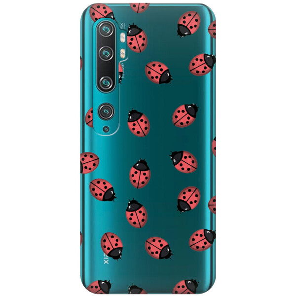 

Чехол iSwag для Xiaomi Mi CC9 Pro Божьи коровки (H132)