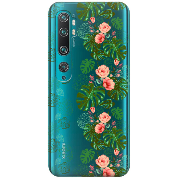 

Чехол iSwag для Xiaomi Mi CC9 Pro Тропические листья (H143)