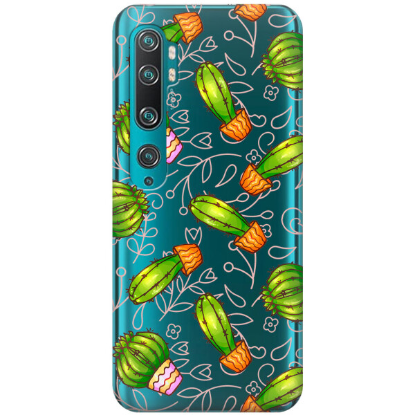 

Чехол iSwag для Xiaomi Mi CC9 Pro Арт кактусы (H148)